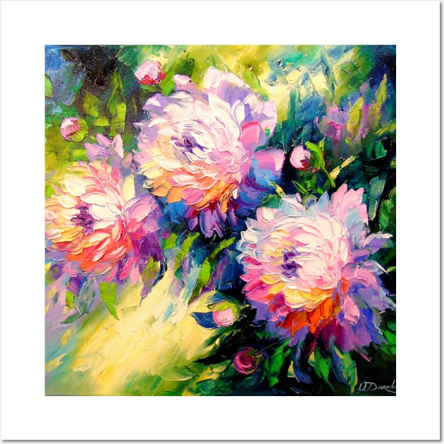 Peonies Wall Art by OLHADARCHUKART